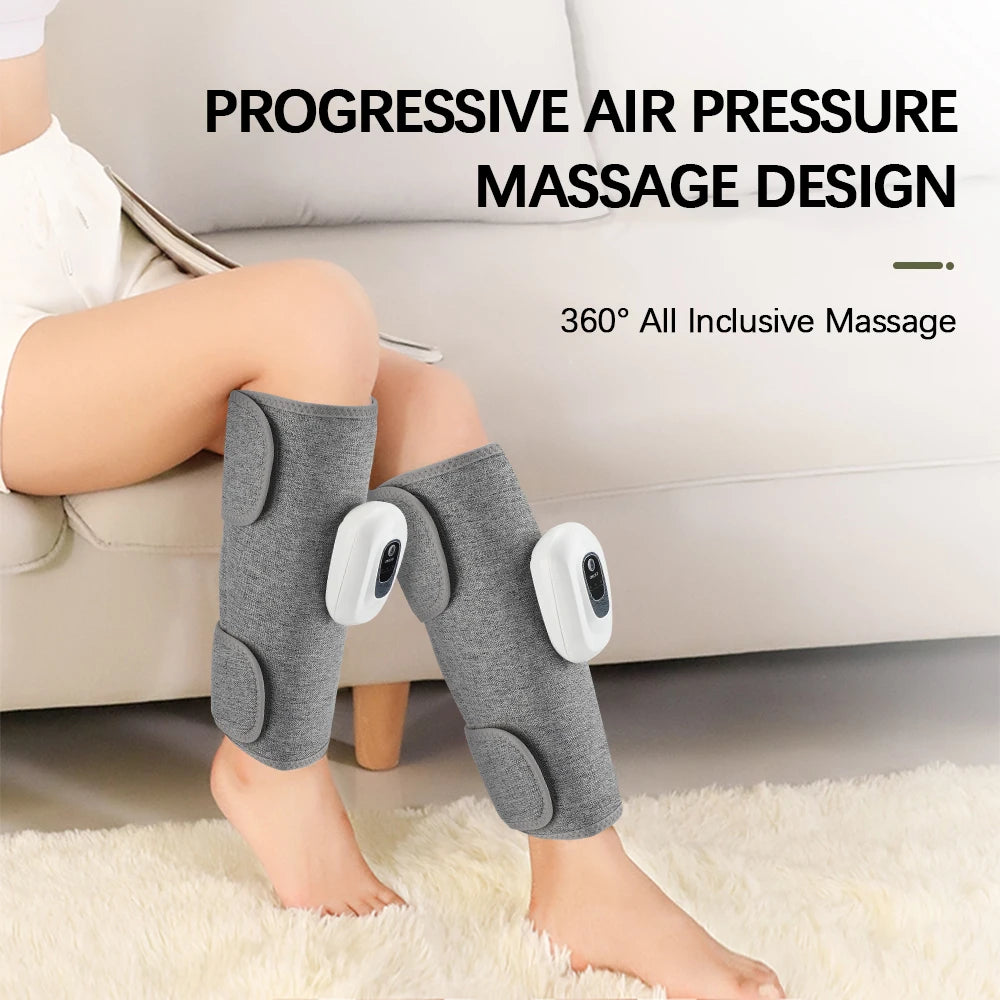 Wireless Air Compression Calf Massager for Leg Pain Relief - 1