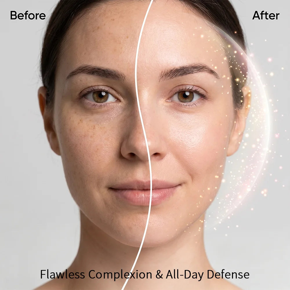 Color-Changing Foundation for Flawless Radiant Skin