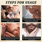 Goiple Men Beard Care Kit Beard Wash Oil Conditioner and Styling Balm