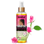Rose Extract Braid Oil for Itchy Dry Scalp Cornrows Locs and Twists