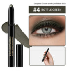 Waterproof Shimmer Eyeliner Pencil for Brightening Eye Makeup