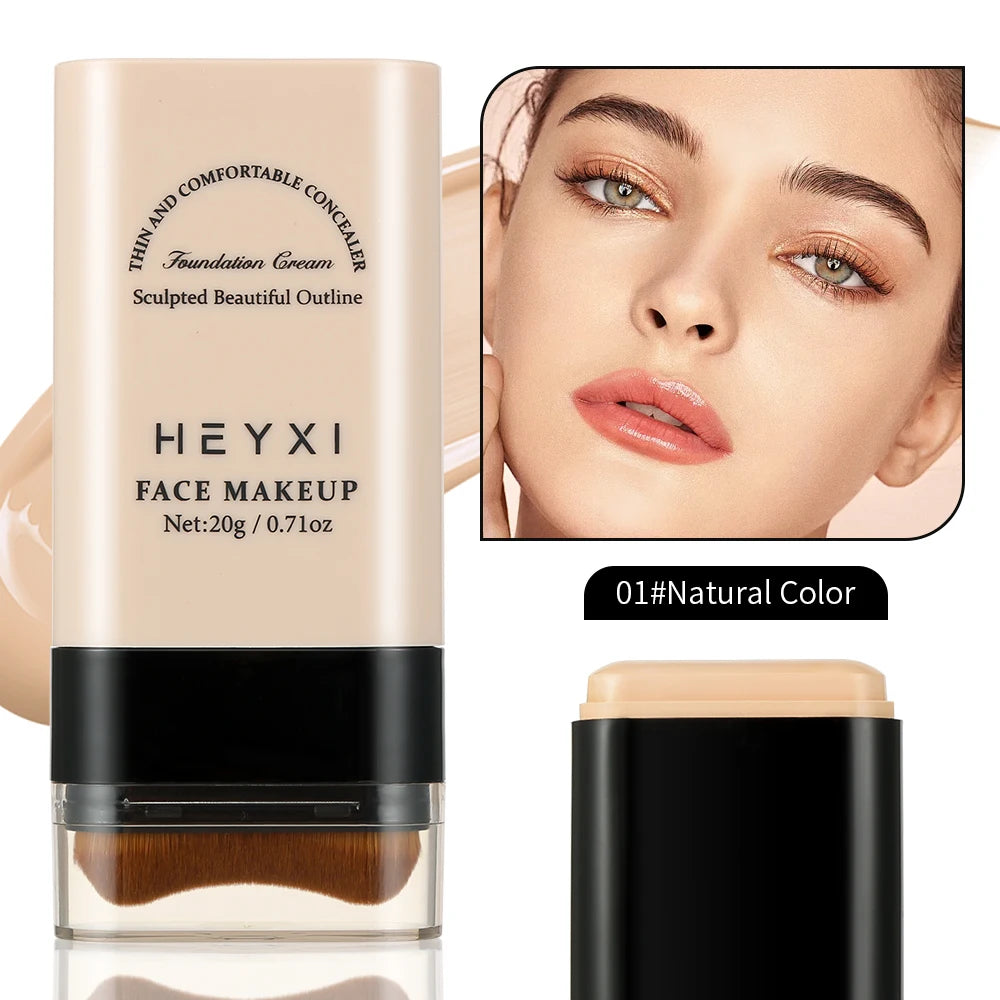HEYXI Foundation Stick Long Lasting Moisturizing Concealer Makeup