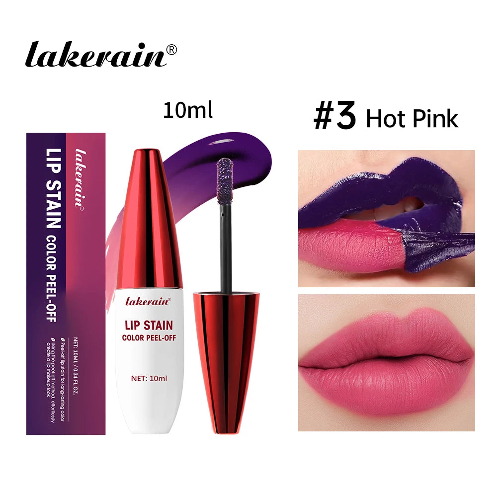 Waterproof Peel-Off Lip Stain Tattoo Tint