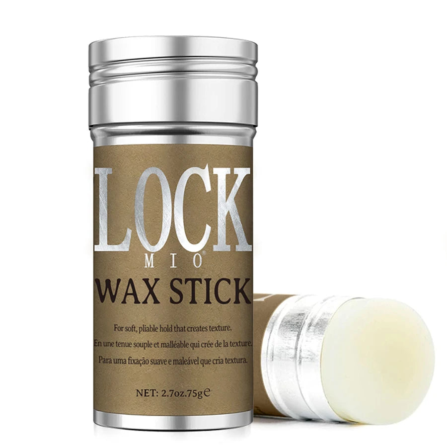 Portable Hair Wax Stick for Frizz Control and Edge Styling