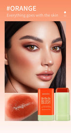 Meidian On The Go Waterproof Blusher Stick Cream Face Makeup