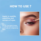 Long-Lasting Waterproof Eyeshadow Stick