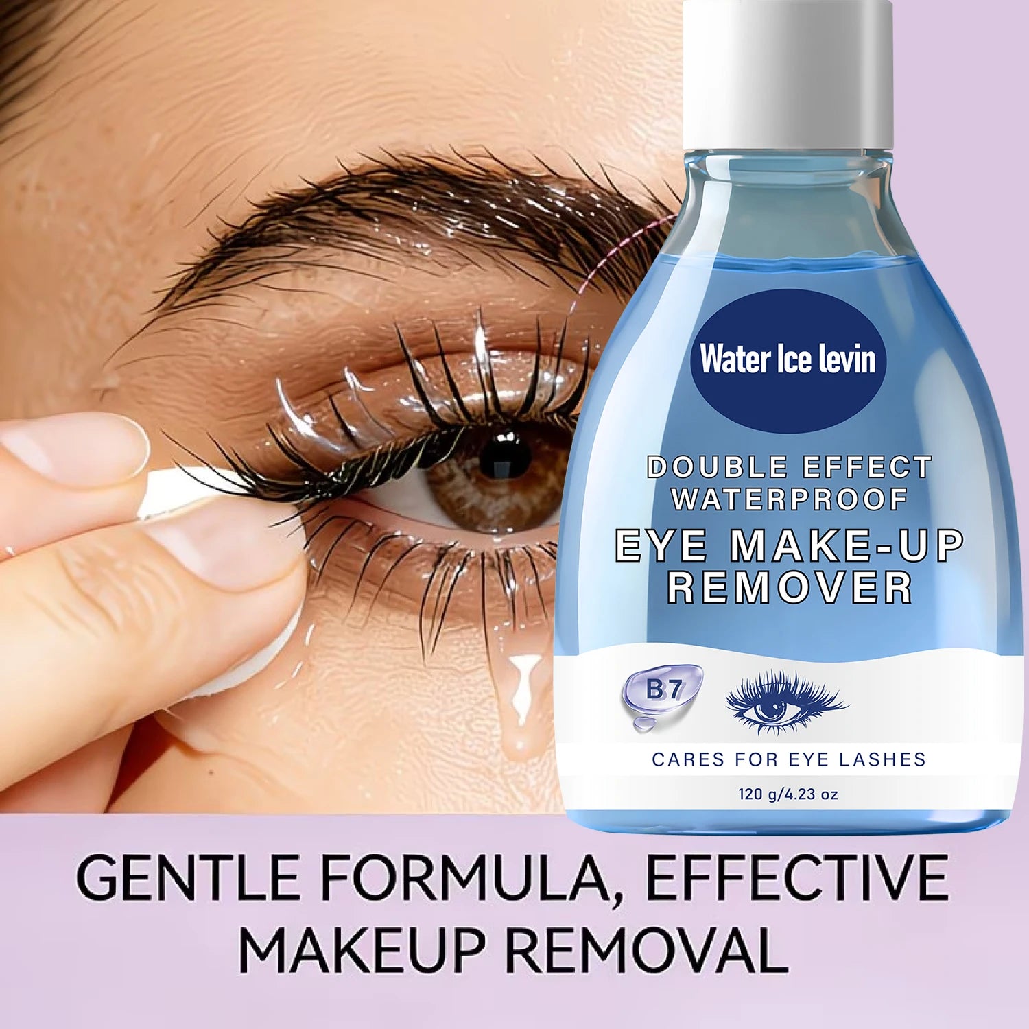 Water Ice Levin Double Effect Eye Makeup Remover for Waterproof Makeup - 2