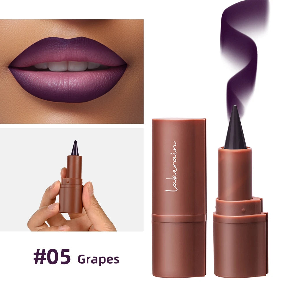 2-in-1 Waterproof Matte Lipstick and Lip Liner