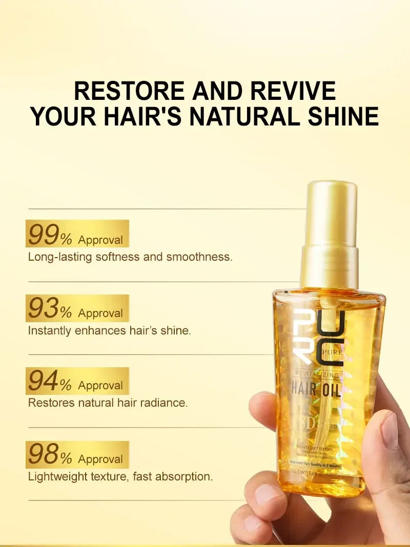 Amino Acid Hair Repair Oil for Smooth and Shiny Hair