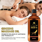 Water Ice Levin Men Ginseng Massage Oil Firming and Hydrating Body Cream