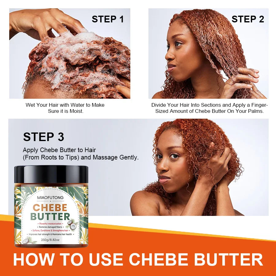 Chebe Butter Hair Mask Deep Repair and Conditioning Treatment - 3