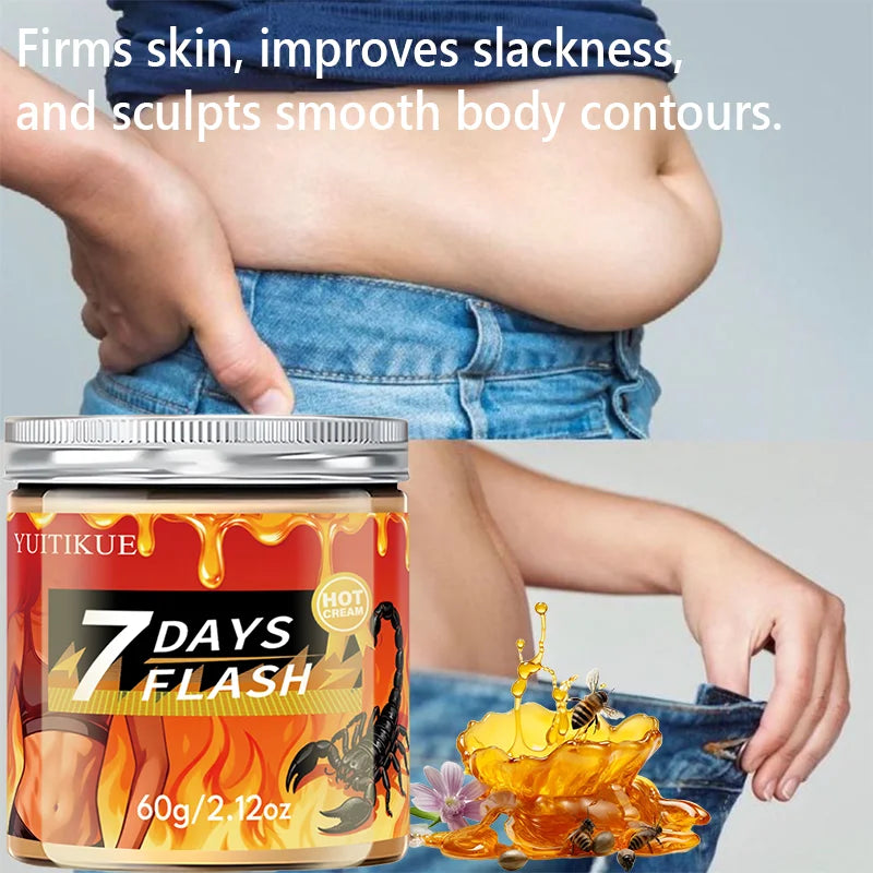 YUITIKUE 7 Days Flash Sculpting Cream Firming and Hydrating Body Treatment