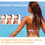 Intensive Tanning Accelerator Gel for Sun and Solarium