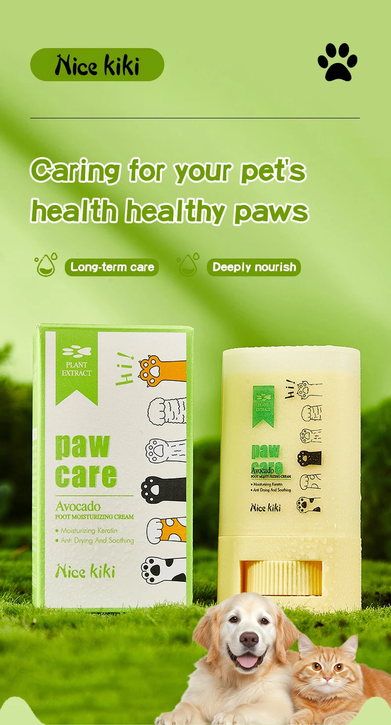 Pet Paw and Nose Balm Moisturizing Cream for Dogs and Cats