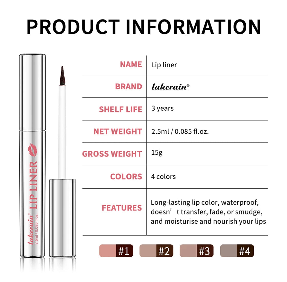 Peel-Off Tattoo Lip Liner Stain - 19