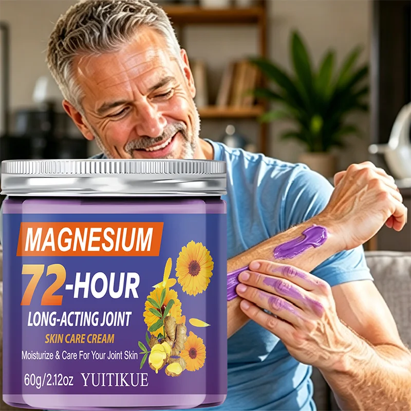 YUITIKUE Magnesium Joint Cream 72-Hour Moisturizing Massage Ointment - 9