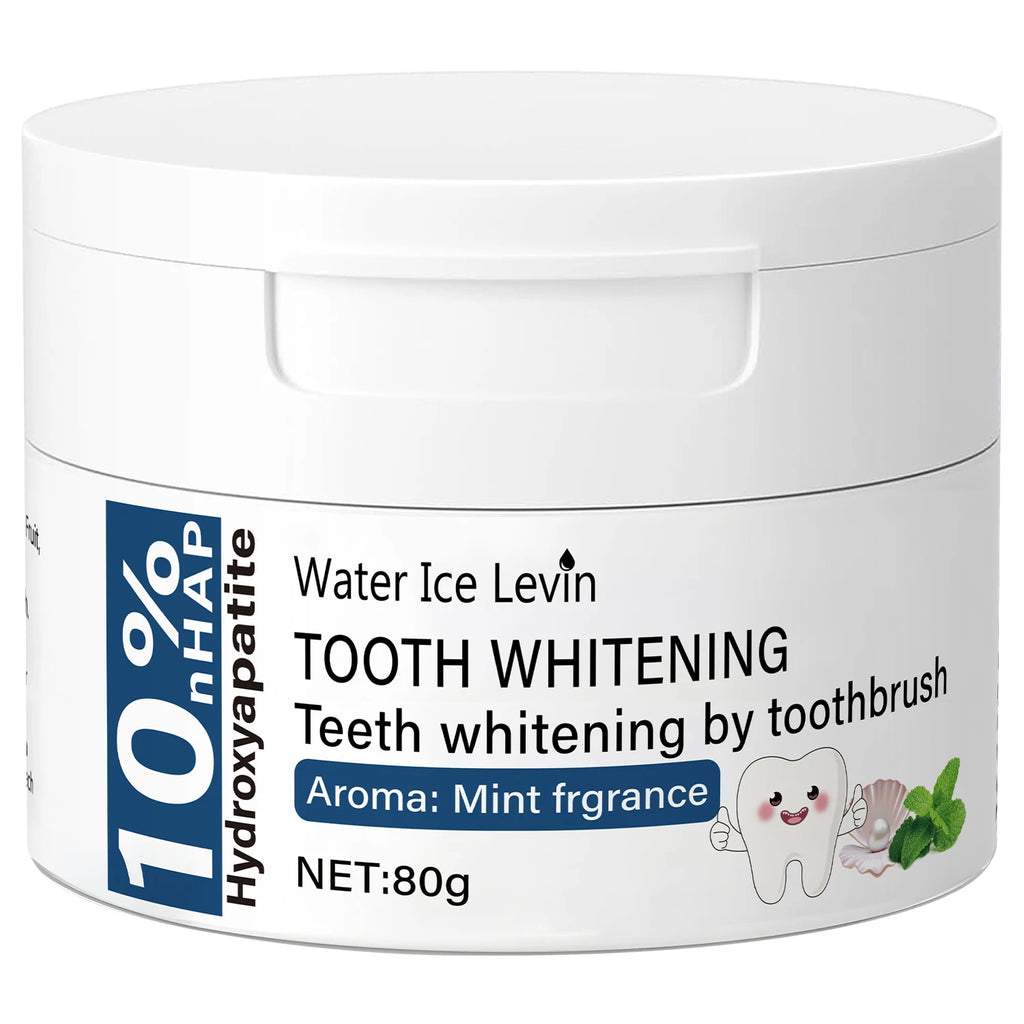 Whitening Tooth Powder with Vitamin C and Hyaluronic Acid Enamel Care