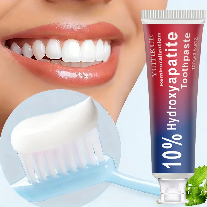 YUITIKUE 10% Hydroxyapatite Toothpaste Teeth Whitening & Enamel Repair