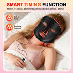 7-Color LED Silicone Facial Mask for Skin Rejuvenation