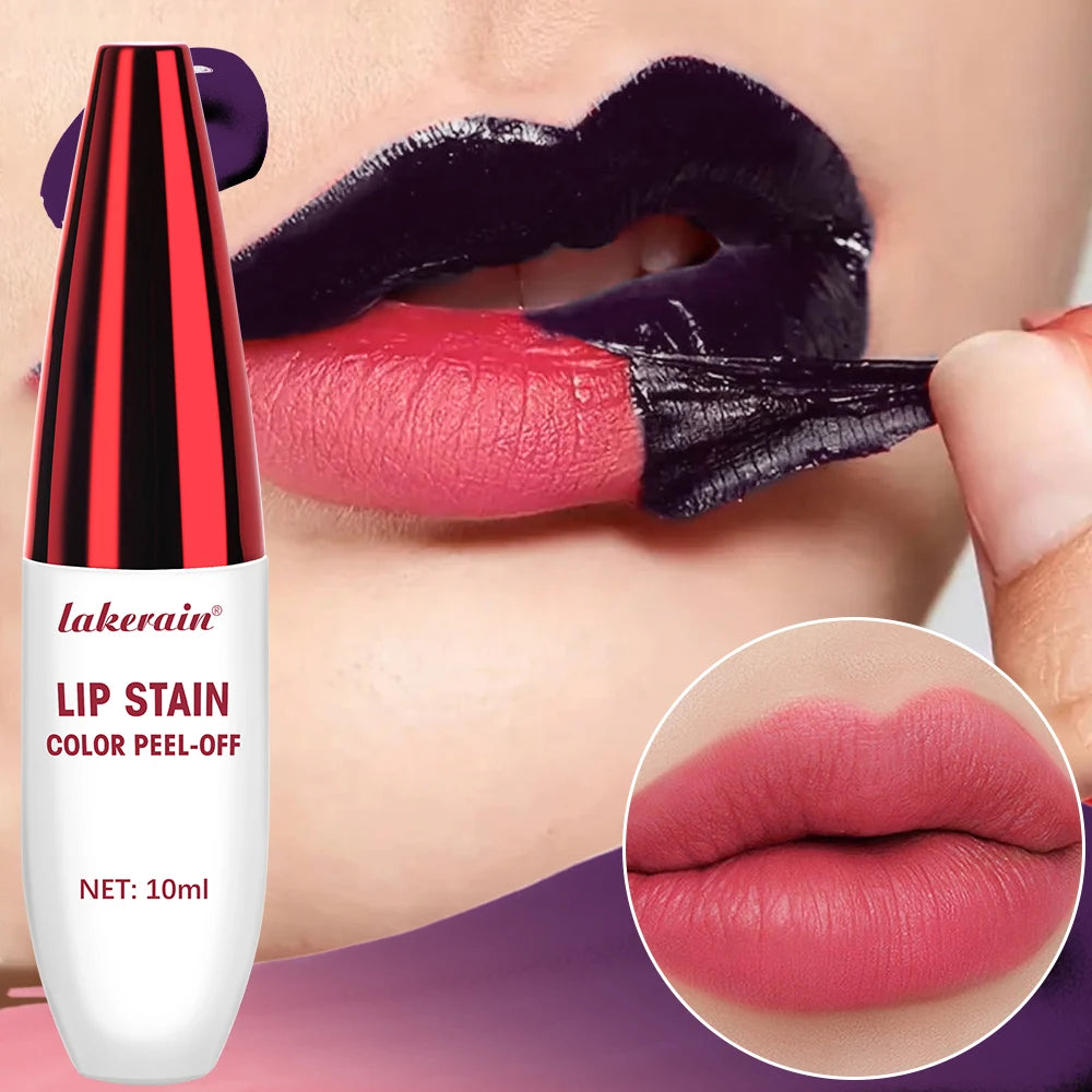Waterproof Peel-Off Lip Stain Tattoo Tint