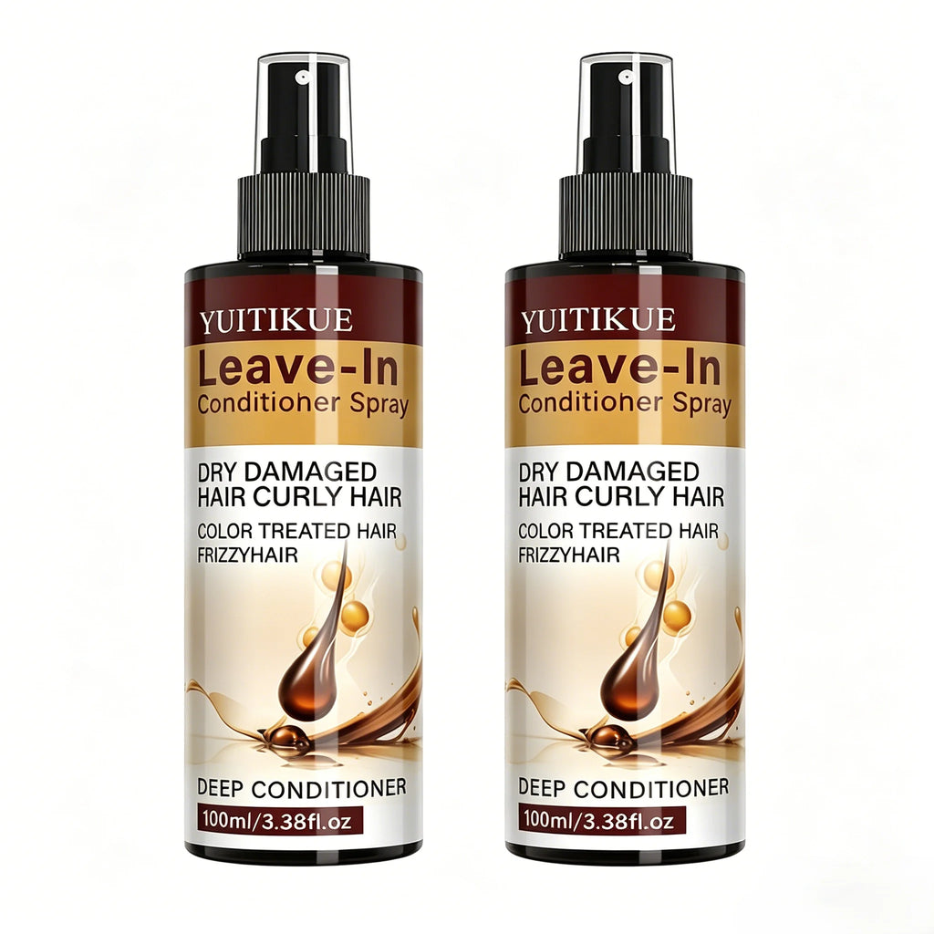 Leave-In Hair Conditioner Spray 100ml Anti-Frizz Hydrating Treatment