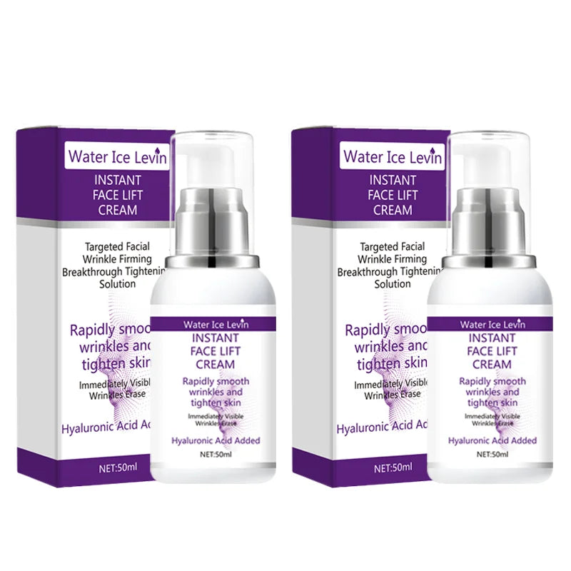 Instant Face Lift Cream Hyaluronic Acid Anti Wrinkle Firming Solution