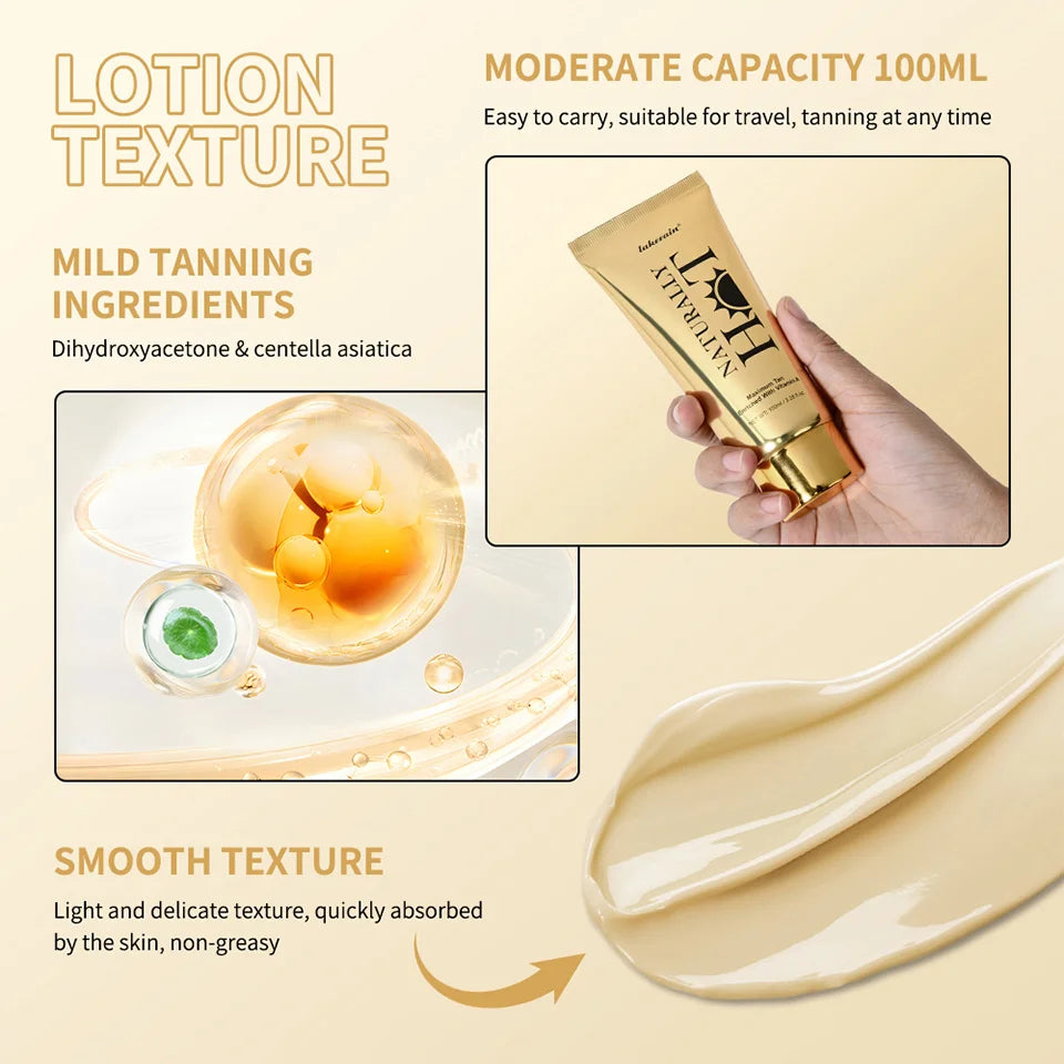 Naturally Hot Long-Lasting Bronzing Tanning Cream