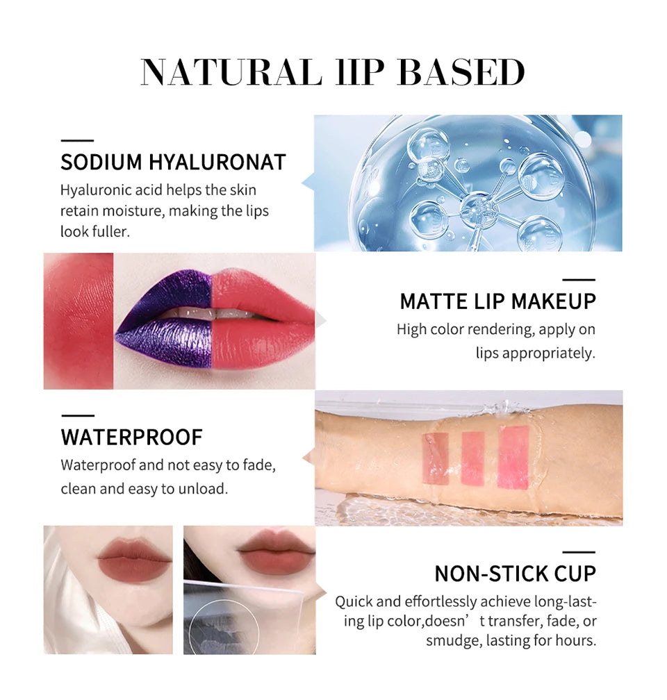 Long-Lasting Waterproof Peel-Off Lip Stain