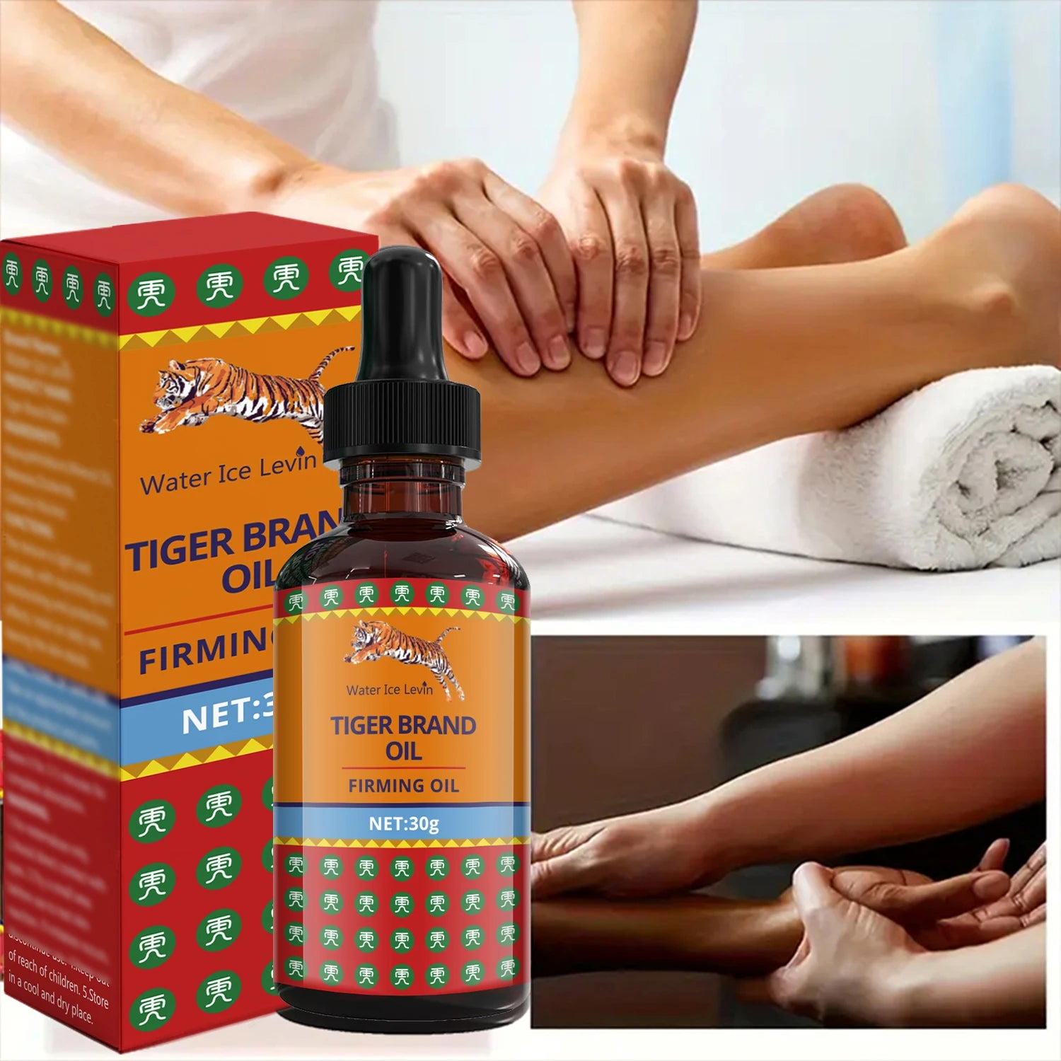 Tiger Brand Muscle Relaxation Oil Joint and Deep Tissue Massage Cream - 3
