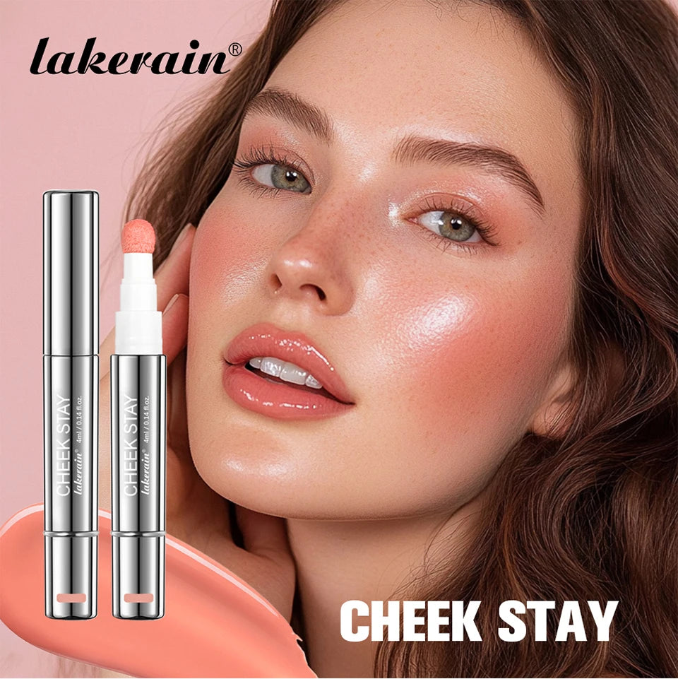 Liquid Blush Stick with Built-in Sponge Applicator