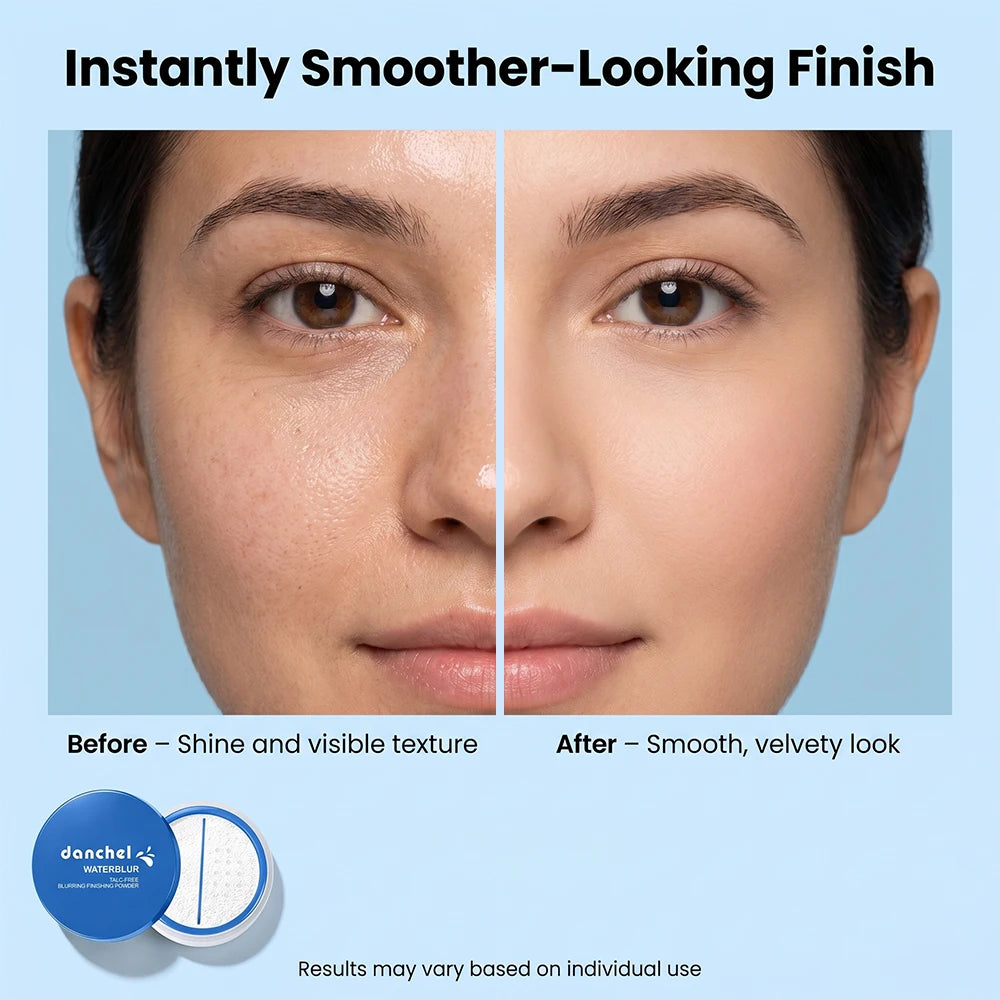 Oil Control Loose Setting Powder for Pore Blurring and Matte Finish