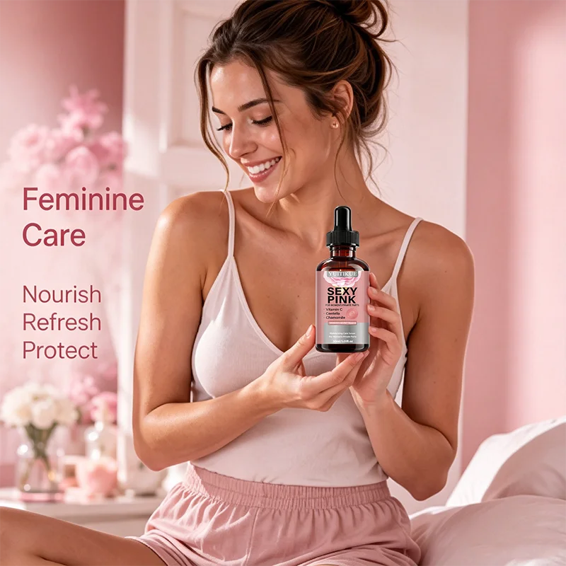 YUITIKUE Sexy Pink Feminine Intimate Care Serum Moisturizing Essence 30ml