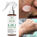 3 in 1 Mandelic and Kojic Acid Face Scrub Gel Exfoliating Cleanser