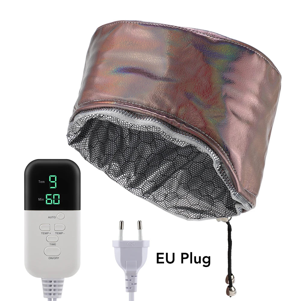 Electric Deep Conditioning Hair Steamer Cap for Home Treatment - 14