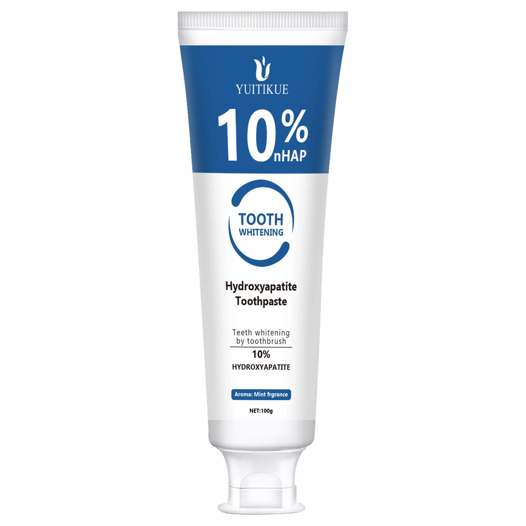 YUITIKUE 10% Hydroxyapatite Toothpaste Enamel Repair and Teeth Whitener
