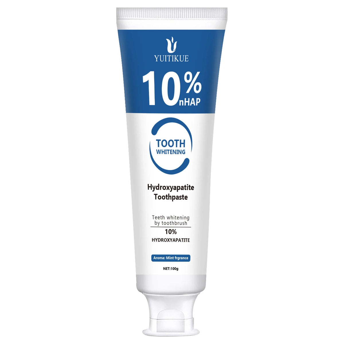 YUITIKUE 10% Hydroxyapatite Toothpaste Enamel Repair and Teeth Whitener
