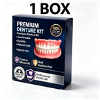 Temporary Silicone Cosmetic Denture Kit for Natural Smile
