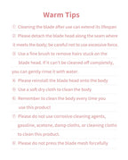Electric Women's Body Hair Shaver and Bikini Trimmer