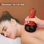 Electric Heated Bian Stone Massage Ball for Body Relief