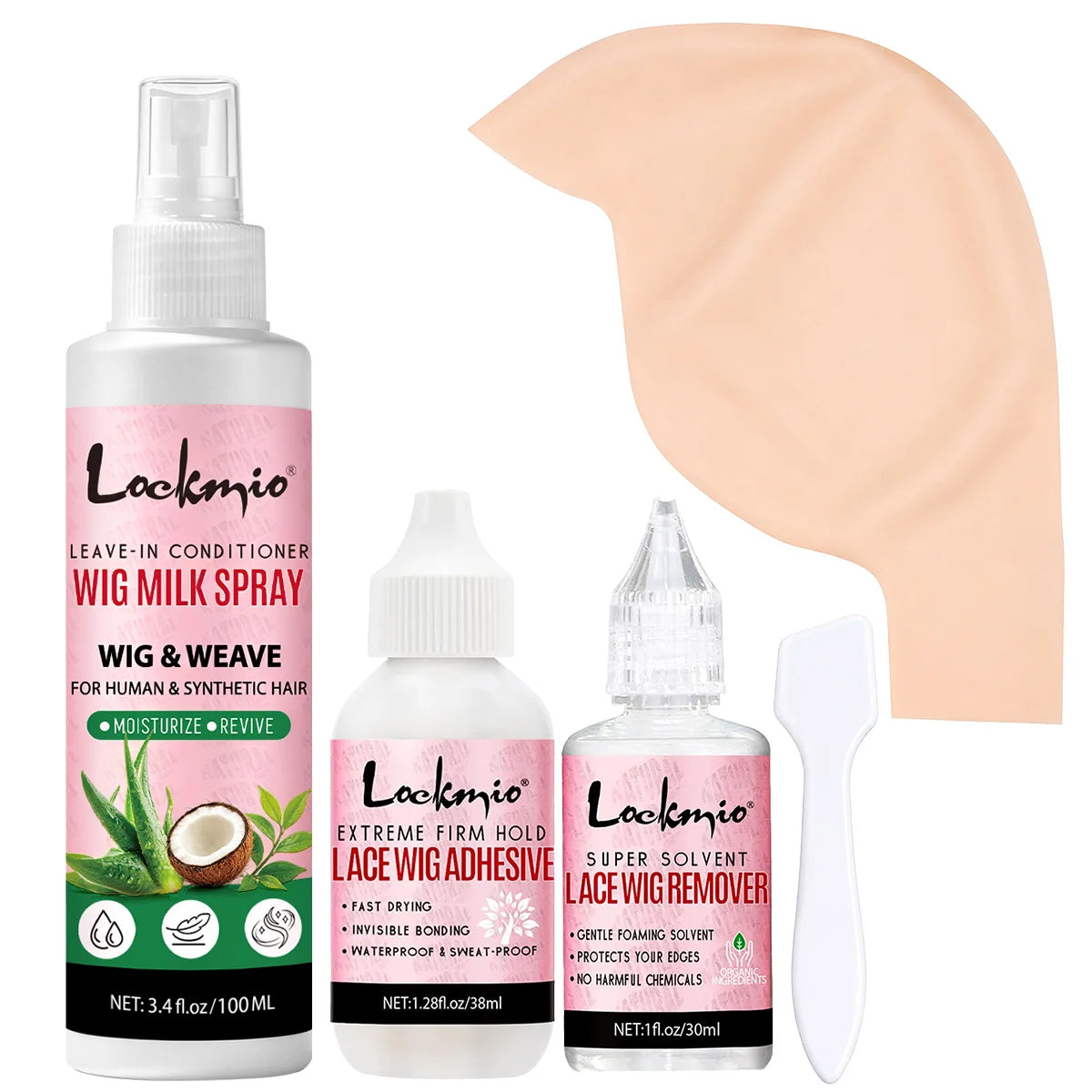 100ml Leave-in Wig Milk Spray Conditioner for Human and Synthetic Hair