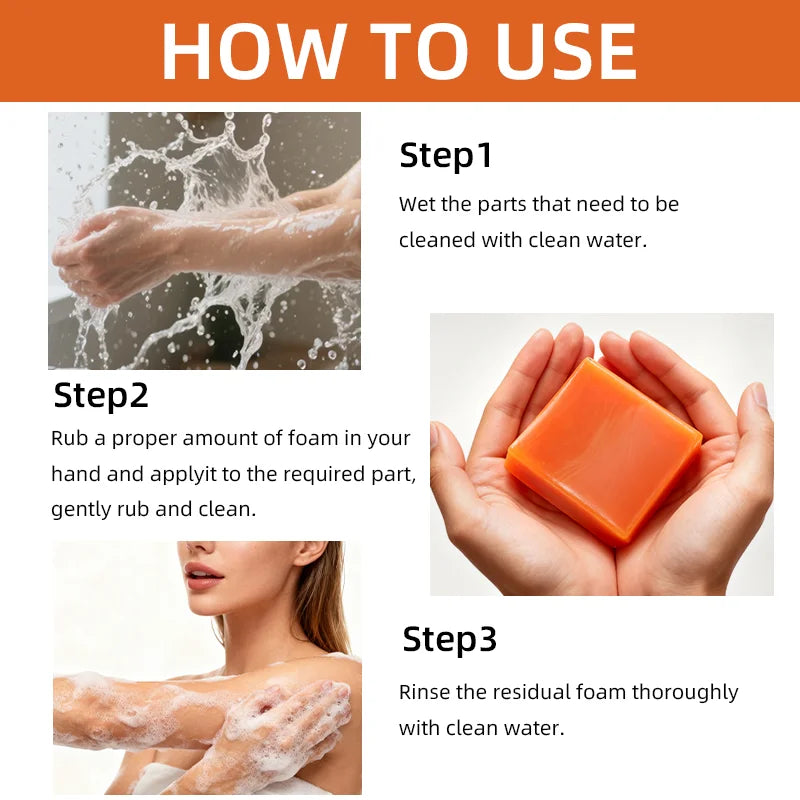Kojic Acid Whitening Soap Deep Cleansing Skin Brightening Bar