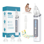 Electric Baby Nasal Aspirator with Music and Adjustable Suction