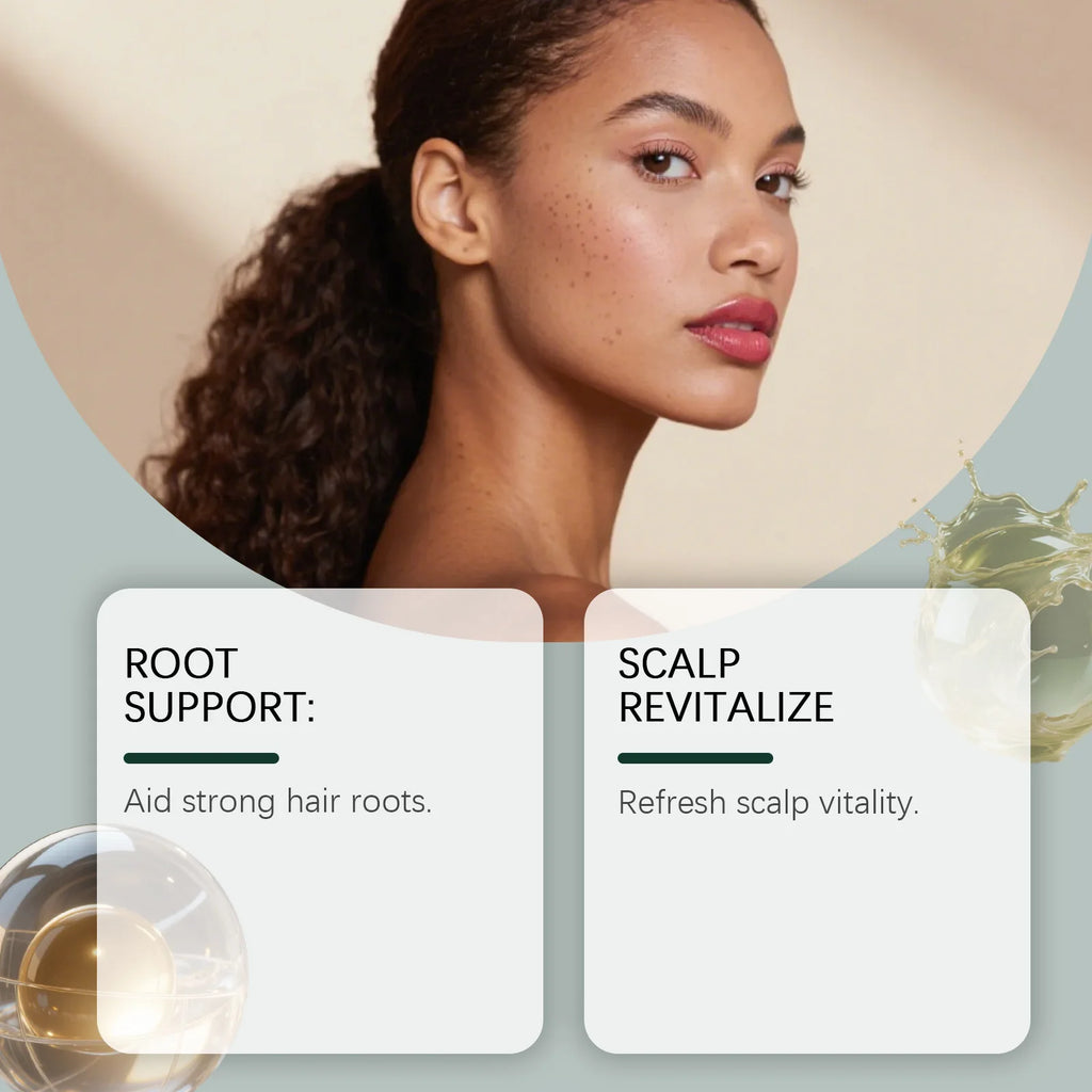 Ginger Extract Solid Shampoo Bar for Hair Loss and Scalp Nourishment