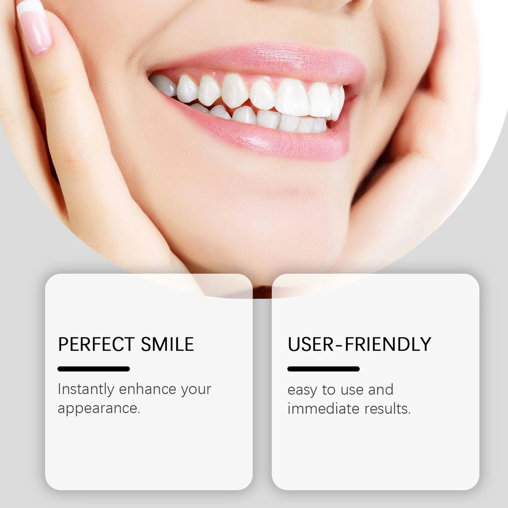Temporary Cosmetic Denture Set for Smile Improvement