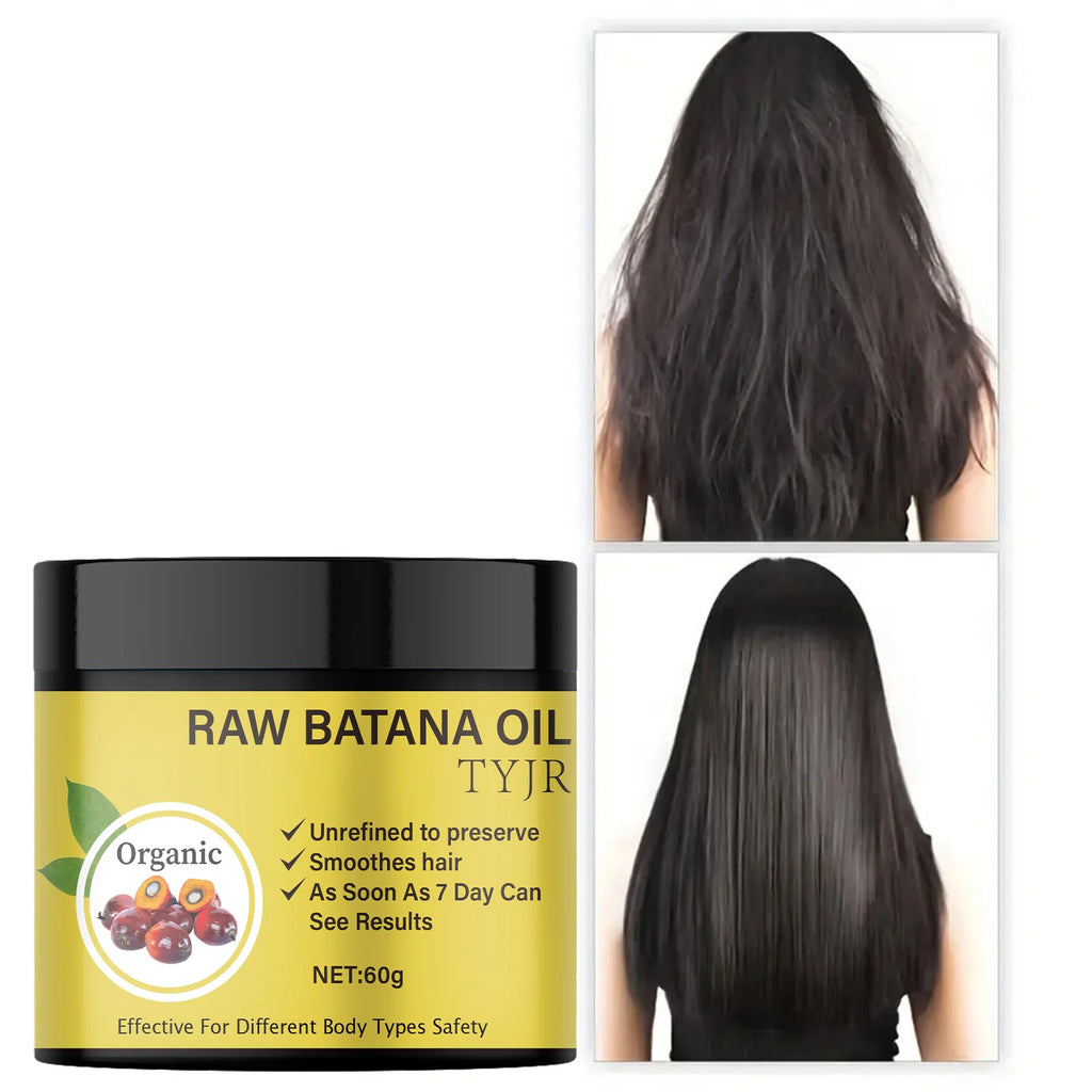 Raw Batana Oil Hair Mask for Repair and Scalp Nourishment 60g