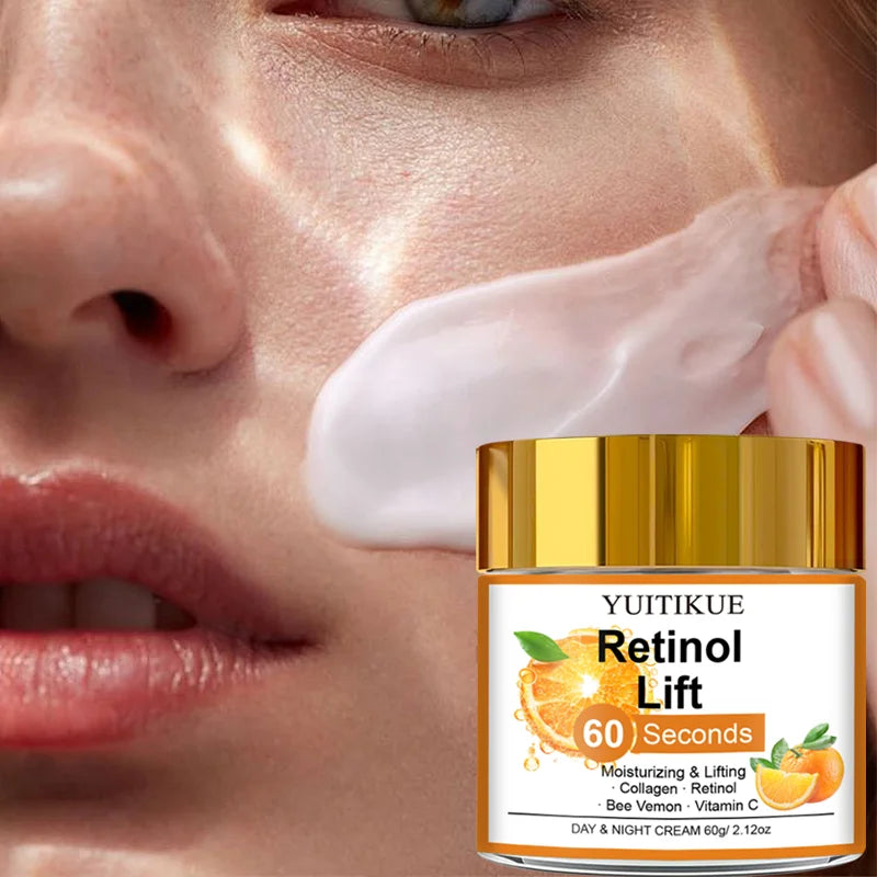 YUITIKUE Retinol Lift Cream Moisturizing Anti Aging Face Cream 60g