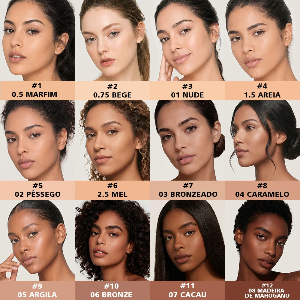 Matte Liquid Foundation for Pore Minimizing and Oil Control