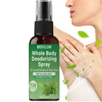Water Ice Levin Whole Body Deodorizing Spray Aluminum Free Mint Fresh