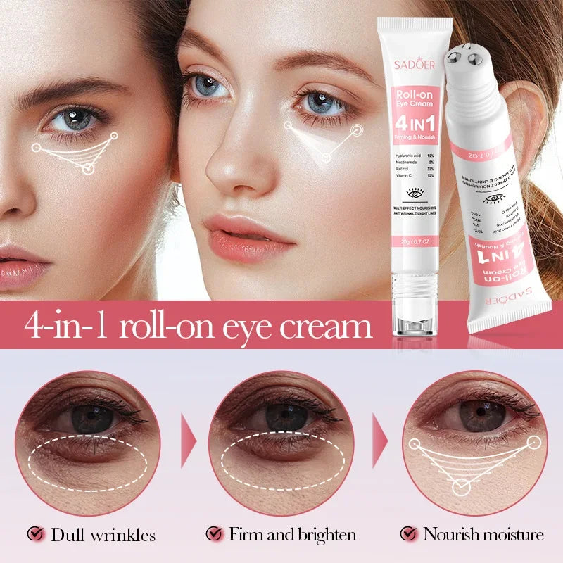Retinol Anti-Aging Eye Cream for Dark Circles and Puffiness