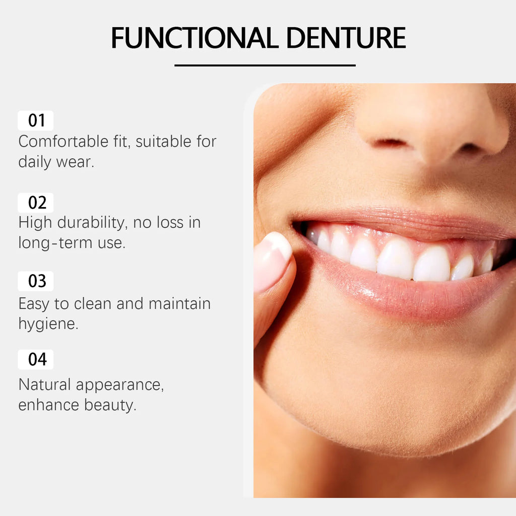 Temporary Silicone Denture Kit for Smile Restoration
